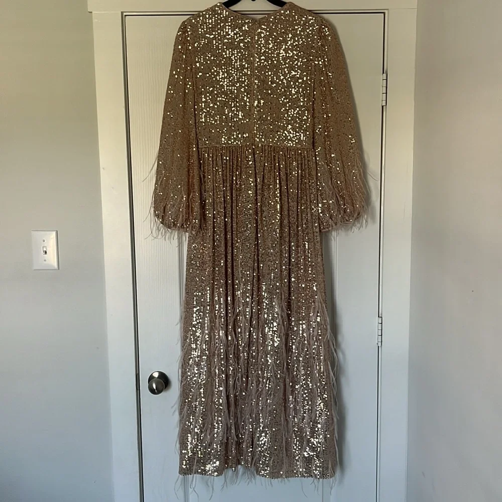 NWT Stunning Modest Formal Antonio Melani Dress sz 6 - Picture 3 of 4